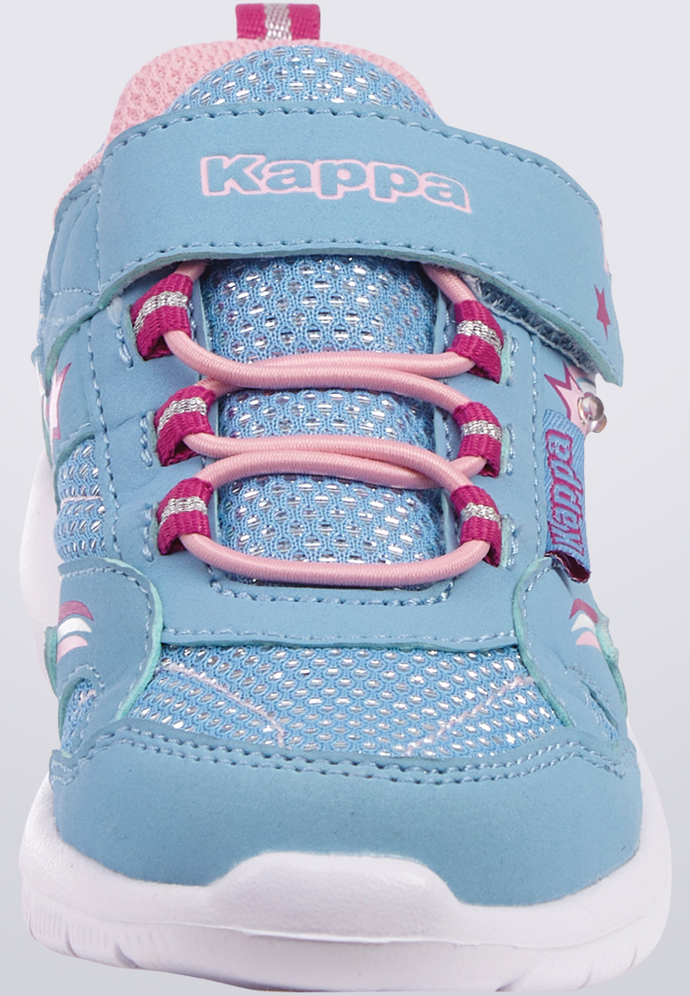Kappa Unisex Kinder Sneaker Hell Blau  Stylecode: 260414K COSMIC K Unisex Kids, Flashlight Shoes