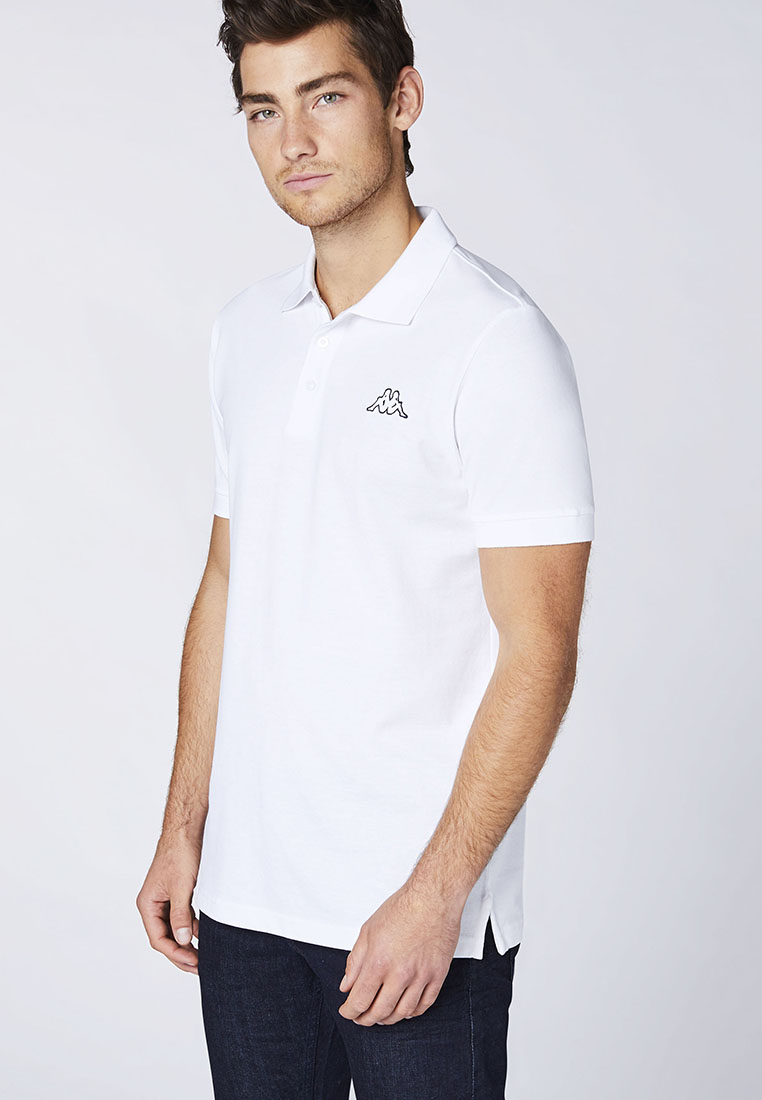 Kappa Herren Poloshirt Weiß  Stylecode: 303173 Men, Polo Shirt, Regular Fit