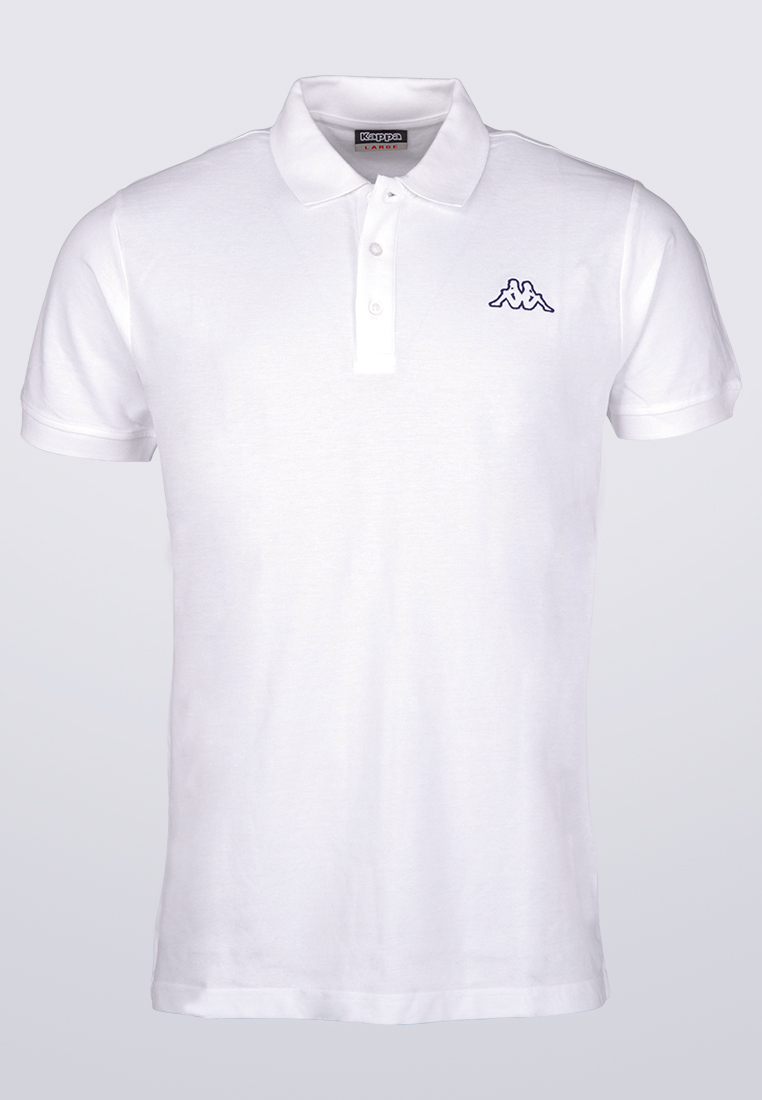 Kappa Herren Poloshirt Weiß  Stylecode: 303173 Men, Polo Shirt, Regular Fit