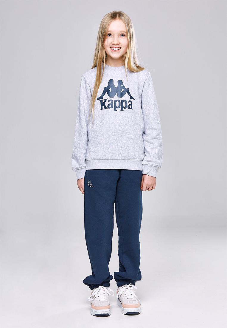 Kappa Unisex Kinder Hose Dunkel Blau  Stylecode: 303245J Unisex Kids, Pants, Regular Fit
