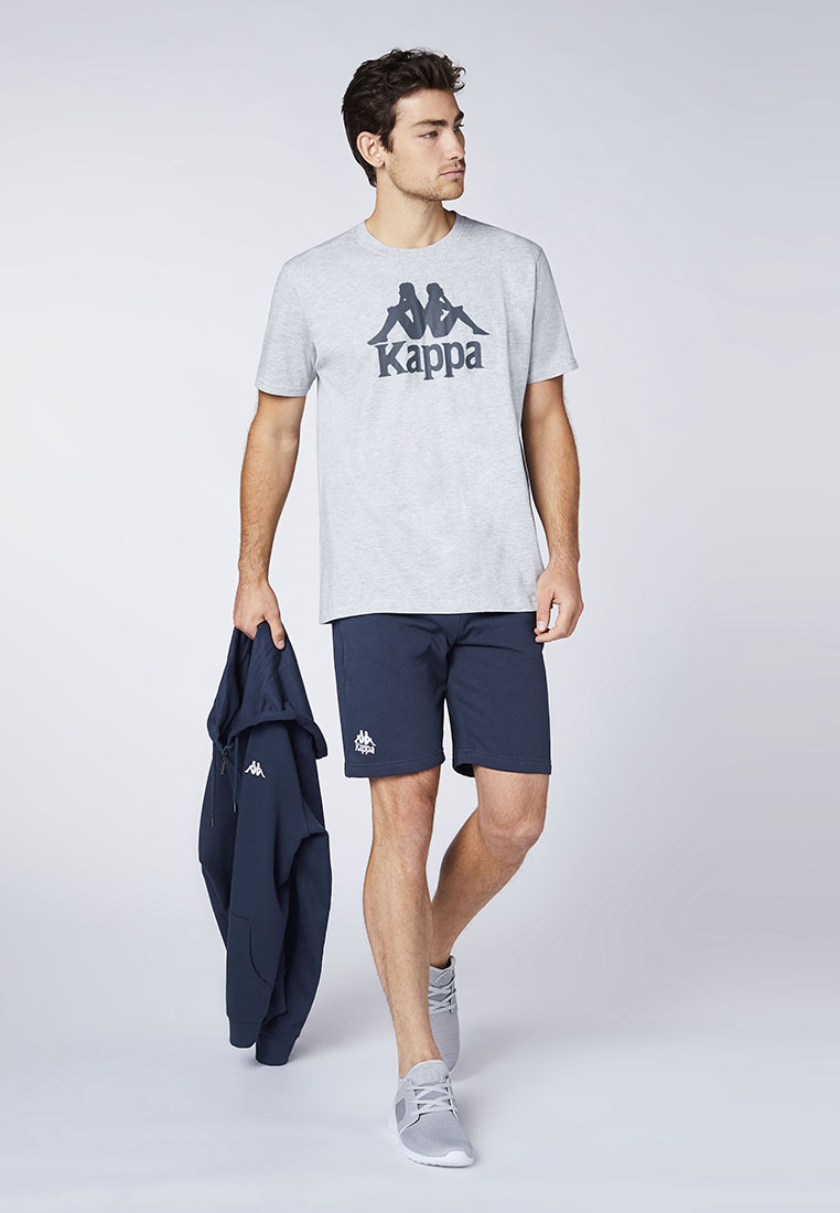Kappa Herren T-Shirt Hell Grau  Stylecode: 303910 Men, T-Shirt, Regular Fit