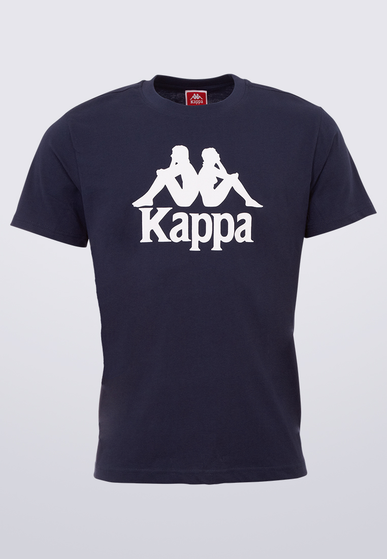 Kappa Unisex Kinder T-Shirt Dunkel Blau  Stylecode: 303910J Unisex Kids, T-Shirt, Regular Fit