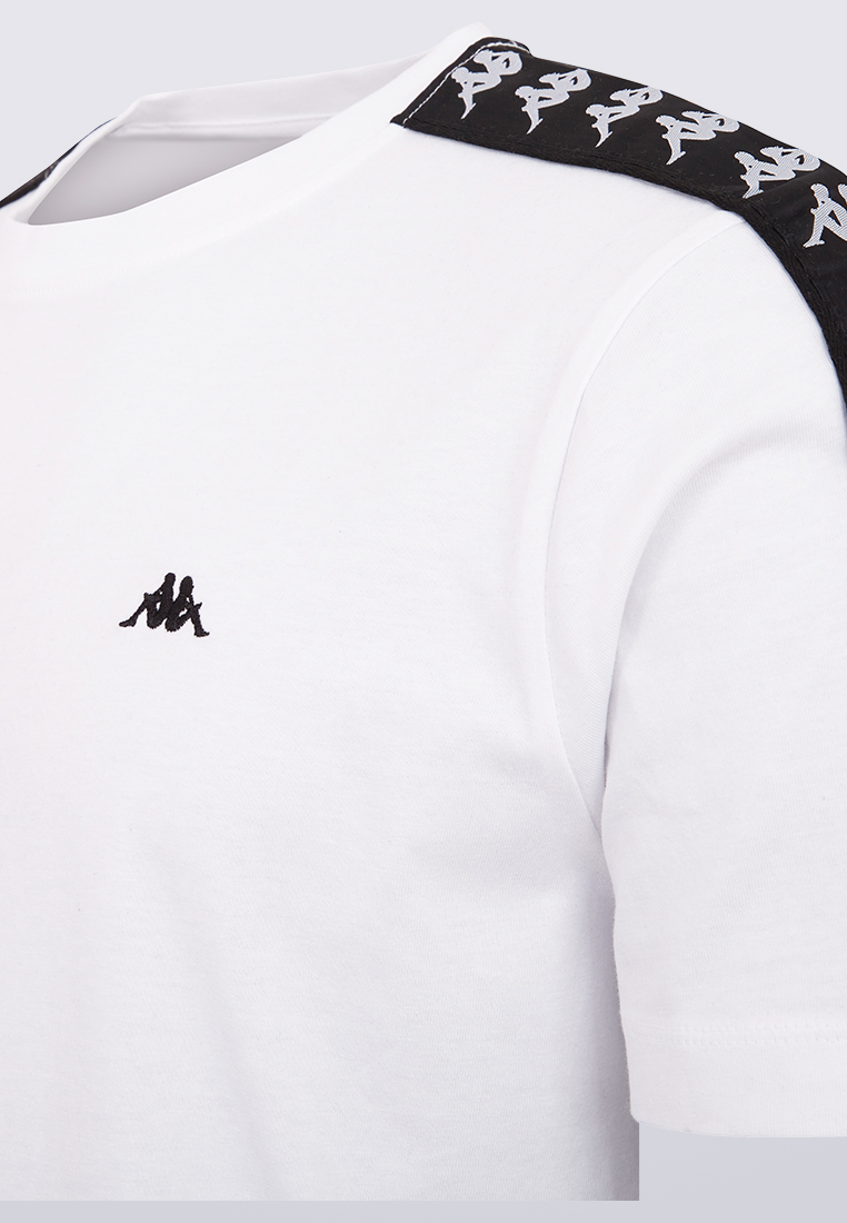 Kappa Herren T-Shirt Weiß  Stylecode: 312006 LENO Men, T-Shirt, Regular Fit