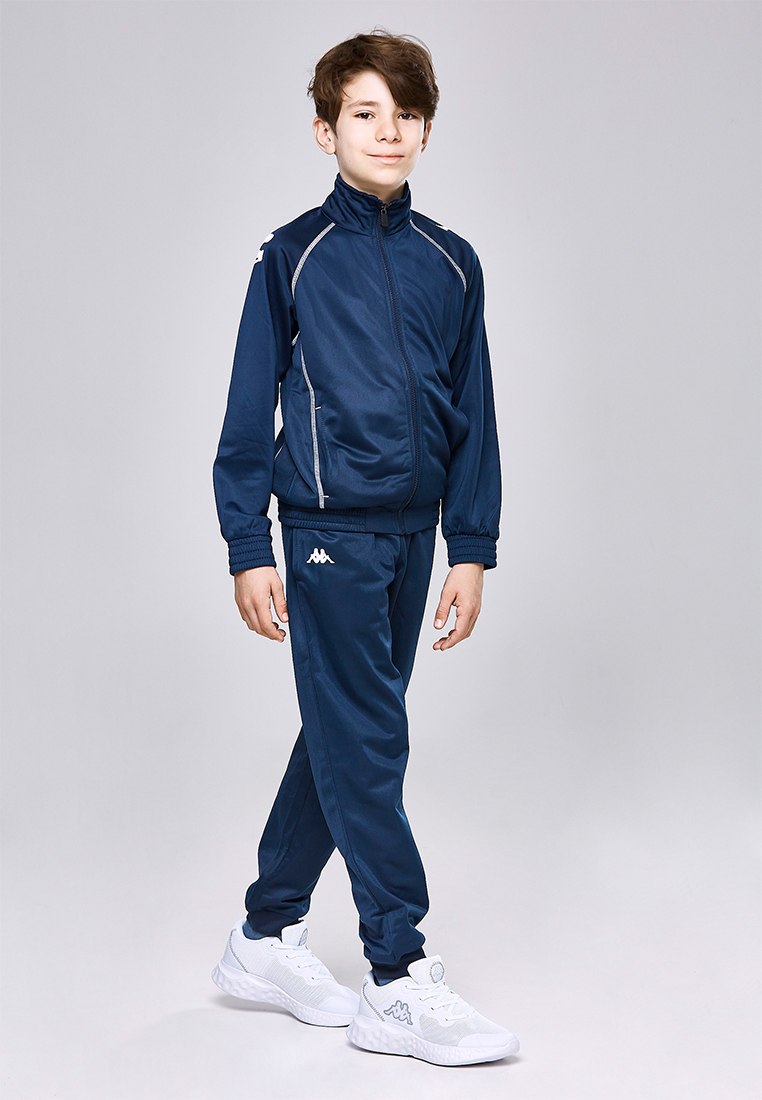 Kappa Unisex Kinder Trainingsanzug Dunkel Blau  Stylecode: 702759J Unisex Kids, Training Suit, Regular Fit