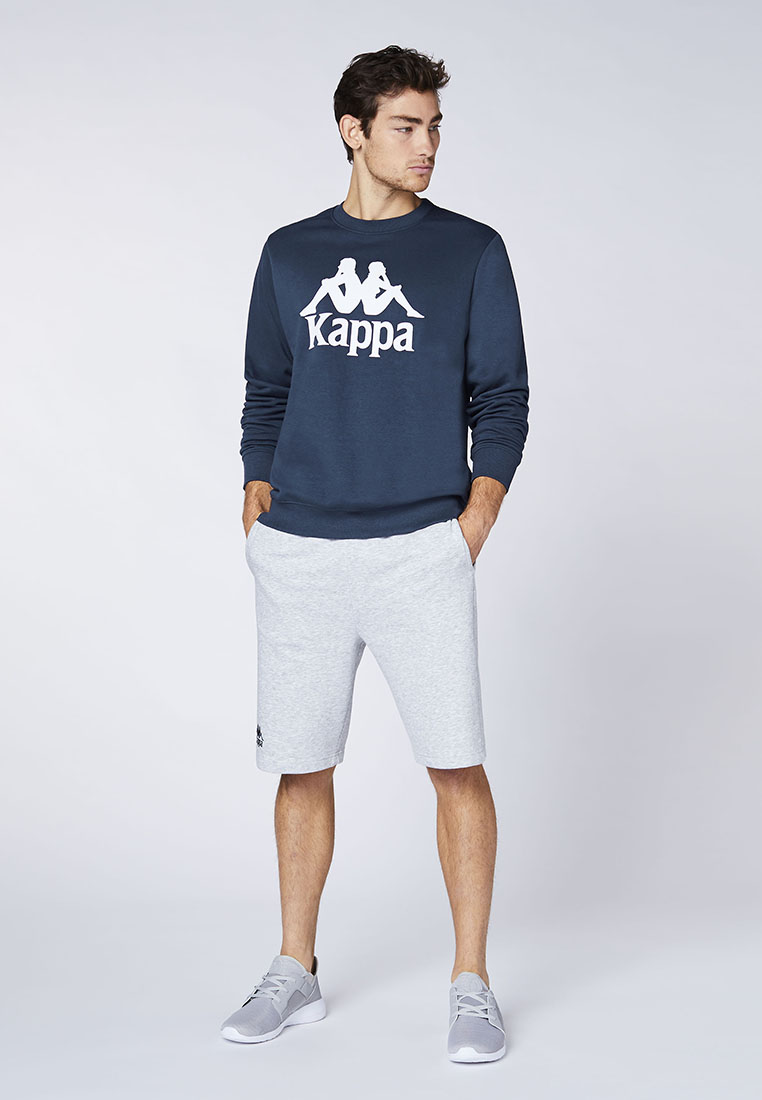Kappa Herren Sweatshirt Dunkel Blau  Stylecode: 703797 Men, Sweatshirt, Regular Fit