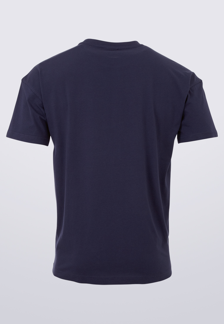 Kappa Herren T-Shirt Dunkel Blau  Stylecode: 707389 Men, T-Shirt, Loose Fit