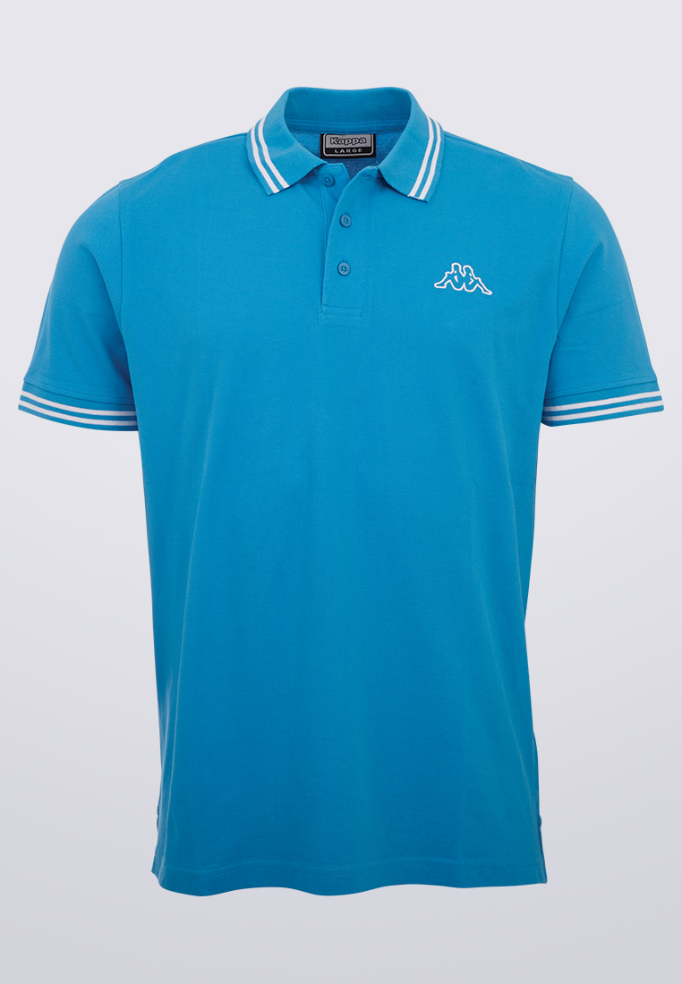 Kappa Herren Poloshirt Medium Blau  Stylecode: 709361 Men, Polo Shirt, Regular Fit