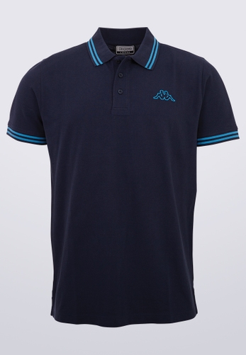Kappa Herren Poloshirt Dunkel Blau  Stylecode: 709361 Men, Polo Shirt, Regular Fit